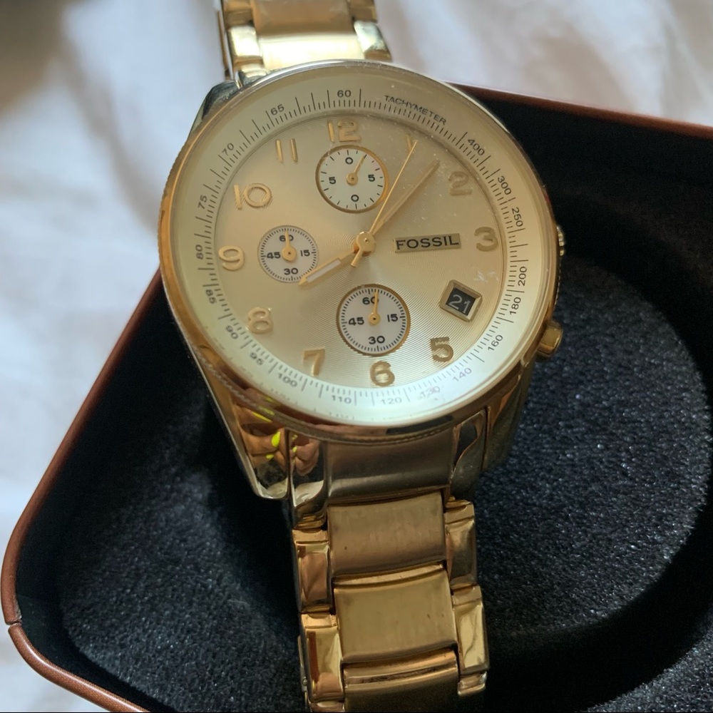 Fossil | Gold Boyfriend Watch